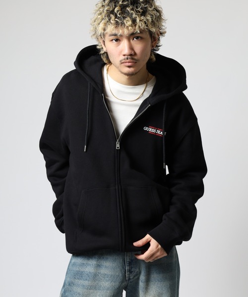 GUESS JEANS(ゲスジーンズ)の「GUESS JEANS ジップアップパーカー(パーカー・メンズ・ブラック・S/XL/L/M)」の21枚目の写真