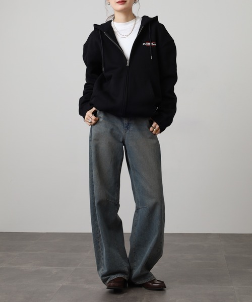 GUESS JEANS(ゲスジーンズ)の「GUESS JEANS ジップアップパーカー(パーカー・メンズ・ブラック・S/XL/L/M)」の15枚目の写真