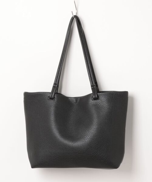 styiro(スタイロ)の「【軽量】ポーチ付きA4トートバッグ(ビジネスバッグ・レディース・ブラウン/ブラック/アイボリー・FREE)」の9枚目の写真