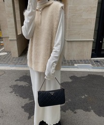 long slit cuff shell button sheer OP