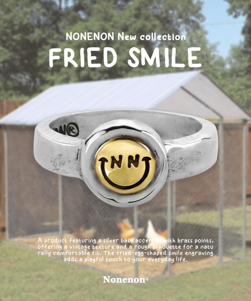NONENON(ノンノン)の「FRIED SMILE RNG SILVER925(リング・レディース・その他・MEDIUM/X-SMALL/SMALL/X-LARGE/LARGE)」の6枚目の写真