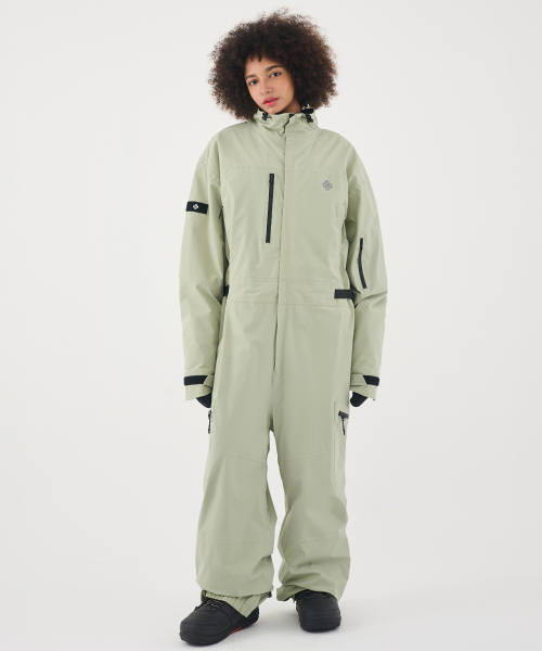 DOLL OUTERWEAR（ドラ アウターウェア）の「2526 パロジャンプスーツ KHAKI 男女共用（つなぎ/オールインワン・レディース・その他・LARGE/X-LARGE/SMALL/MEDIUM/XX-LARGE）」の2枚目の写真
