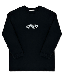 permanentarchive（パーマネント アーカイブ）の「SYMBOLIC LOGO LONG-SLEEVES (BLACK)（Tシャツ/カットソー）」