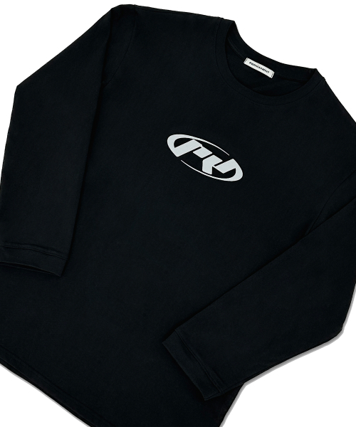 permanentarchive（パーマネント アーカイブ）の「SYMBOLIC LOGO LONG-SLEEVES (BLACK)（Tシャツ/カットソー・レディース・その他・FREE）」の2枚目の写真
