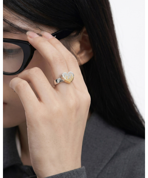 NONENON(ノンノン)の「FLAME LOVE RNG(BRASS) SILVER925(リング・レディース・その他・SMALL/MEDIUM/LARGE)」の1枚目の写真