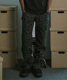 MAYOL（マイヨール）の「ポケットカーゴパンツ_レオパード（その他パンツ）」