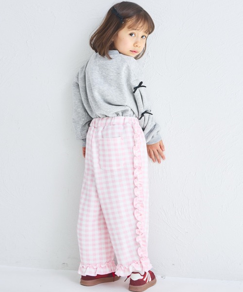 pairmanon（ペアマノン）の「【ぬくふわ】ガールズ チェック サイド