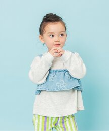 BREEZE | 【26SS新作】DAISUKIワッフルロンT_ジュニア対応(Tシャツ/カットソー)