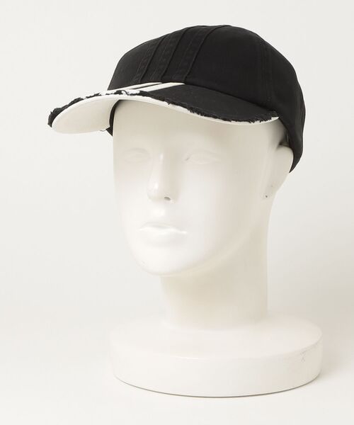 Y-3(ワイスリー)の「Y-3 STRIPES CAP(キャップ・メンズ・ブラック・SMALL/MEDIUM/LARGE)」の3枚目の写真