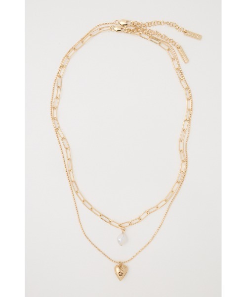 MOUSSY（マウジー）の「F/PEARL MIX CHAIN セット（ネックレス・レディース・ゴールド/シルバー・FREE）」の7枚目の写真