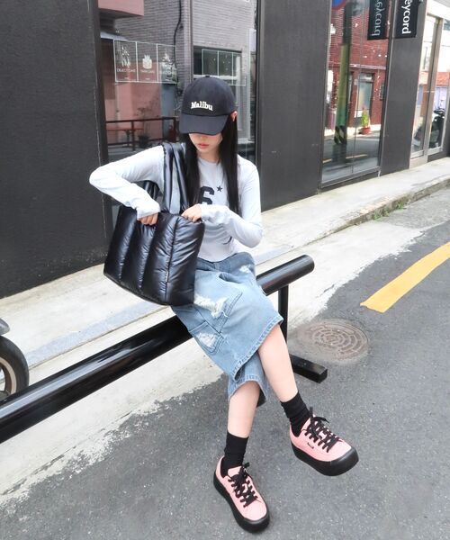 ALKI ALKA(アルキアルカ)の「バブリー (ブラックネイビー)(ショルダーバッグ・レディース・その他・FREE)」の6枚目の写真