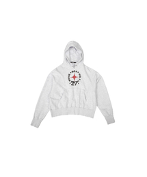 MEA（メア）の「DAMAGED 27 HOODIE [MELANGE GREY]（パーカー）」