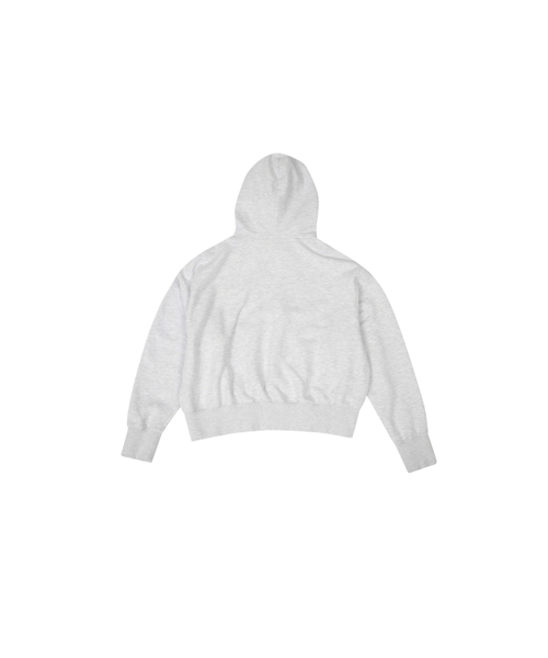 MEA（メア）の「DAMAGED 27 HOODIE [MELANGE GREY]（パーカー・レディース・その他・2/3）」の2枚目の写真