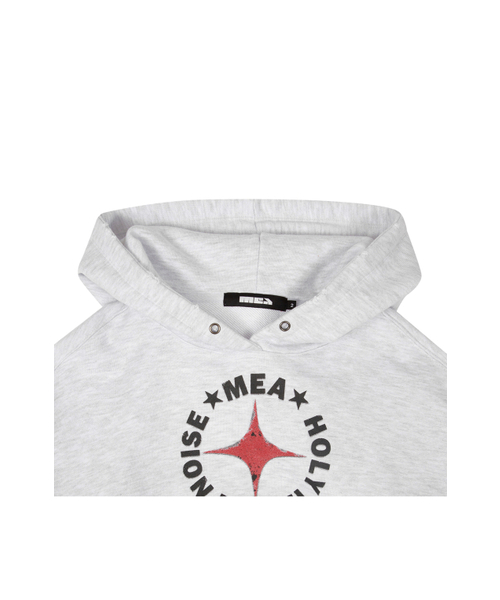 MEA（メア）の「DAMAGED 27 HOODIE [MELANGE GREY]（パーカー・レディース・その他・2/3）」の3枚目の写真