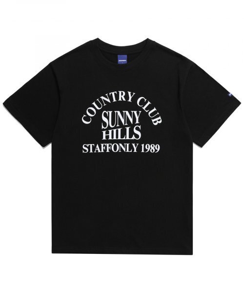 STAFF ONLY(スタッフオンリー)の「SUNNY HILLS TEE (BLACK)(Tシャツ/カットソー・メンズ・その他・MEDIUM/LARGE)」の1枚目の写真