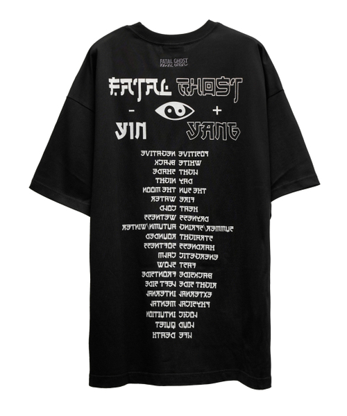 FATAL GHOST（フェイタルゴースト）の「YIN YANG-BK（Tシャツ/カットソー・メンズ・その他・MEDIUM/X-LARGE/XXX-LARGE）」の3枚目の写真