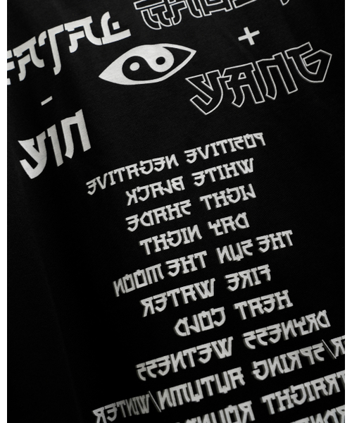 FATAL GHOST（フェイタルゴースト）の「YIN YANG-BK（Tシャツ/カットソー・メンズ・その他・MEDIUM/X-LARGE/XXX-LARGE）」の5枚目の写真