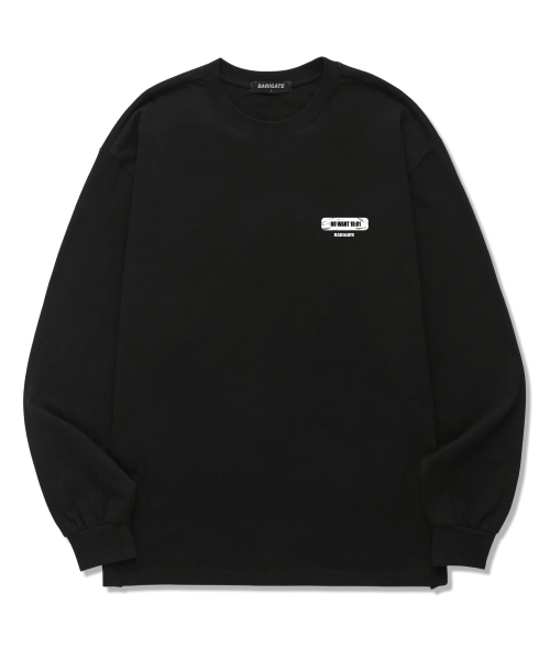 BARIGATE(バリゲート)の「NO 18:01 ロングスリーブ (BLS008) ブラック(Tシャツ/カットソー・レディース・その他・SMALL/MEDIUM/LARGE/X-LARGE/XX-LARGE)」の2枚目の写真