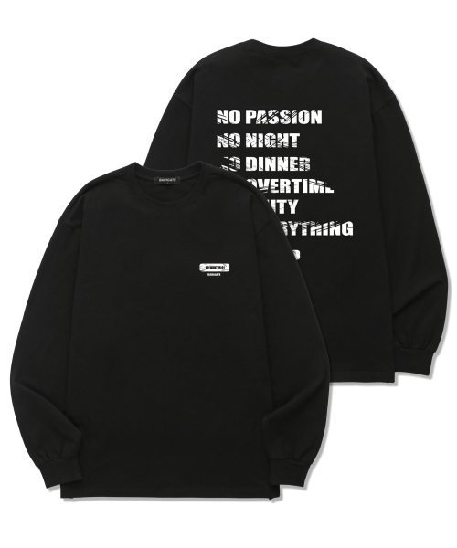 BARIGATE(バリゲート)の「NO 18:01 ロングスリーブ (BLS008) ブラック(Tシャツ/カットソー・レディース・その他・SMALL/MEDIUM/LARGE/X-LARGE/XX-LARGE)」の4枚目の写真