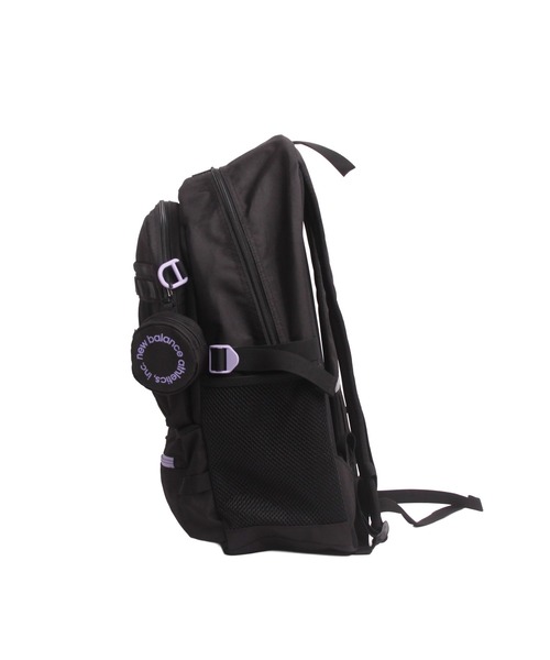 NEW BALANCE(ニューバランス)の「軽量 大容量バックパック ミニポーチ付き 32L(バックパック/リュック・メンズ・ブラック×ブラック/グレー/ブルー/パープル/ブラック・FREE)」の10枚目の写真