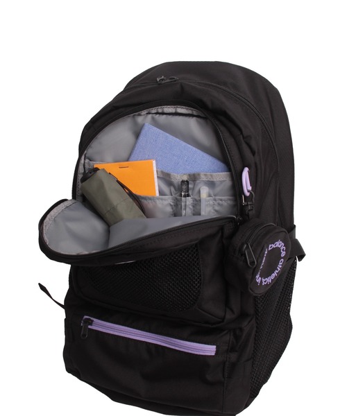 NEW BALANCE(ニューバランス)の「軽量 大容量バックパック ミニポーチ付き 32L(バックパック/リュック・メンズ・ブラック×ブラック/グレー/ブルー/パープル/ブラック・FREE)」の19枚目の写真