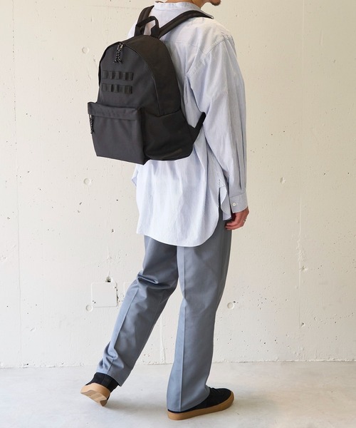 MILITARY(ミリタリー)の「【SETUP7】ミリタリーバックパック/A4サイズ・PC収納可能 軽量/撥水/M-65/MA-1(バックパック/リュック・メンズ・ブラック/カーキ/グレー・FREE)」の16枚目の写真