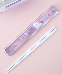 PEANUTS（ピーナッツ）の「〈PEANUTS/ピーナッツ〉スヌーピー 引フタ箸箱セット HS-16 お箸ケース（カトラリー）」