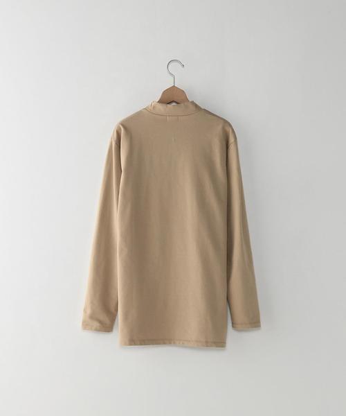 Steven Alan（スティーブンアラン）の「＜Steven Alan＞ HI-GG SWT SRT MOCK/ｶｯﾄｿｰ◆（Tシャツ/カットソー・メンズ・ホワイト/ベージュ/ネイビー・MEDIUM/LARGE/X-LARGE/SMALL）」の14枚目の写真