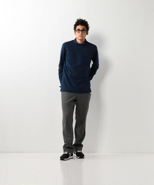 Steven Alan（スティーブンアラン）の「＜Steven Alan＞ HI-GG SWT SRT MOCK/ｶｯﾄｿｰ◆（Tシャツ/カットソー・メンズ・ホワイト/ベージュ/ネイビー・MEDIUM/LARGE/X-LARGE/SMALL）」の16枚目の写真