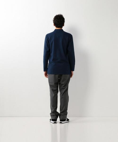 Steven Alan（スティーブンアラン）の「＜Steven Alan＞ HI-GG SWT SRT MOCK/ｶｯﾄｿｰ◆（Tシャツ/カットソー・メンズ・ホワイト/ベージュ/ネイビー・MEDIUM/LARGE/X-LARGE/SMALL）」の9枚目の写真