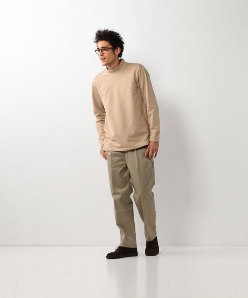 Steven Alan（スティーブンアラン）の「＜Steven Alan＞ HI-GG SWT SRT MOCK/ｶｯﾄｿｰ◆（Tシャツ/カットソー・メンズ・ホワイト/ベージュ/ネイビー・MEDIUM/LARGE/X-LARGE/SMALL）」の10枚目の写真