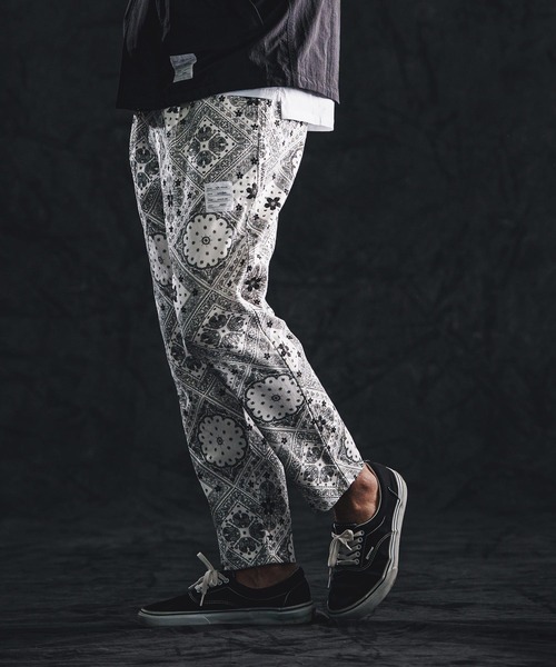 wjk reluxe（ダブルジェーケーリラックス）の「mp14492-bandana pants イージーパンツ(WR26S-18)（その他パンツ・メンズ・ブルー/ブラック/ホワイト・L/M/S）」の6枚目の写真