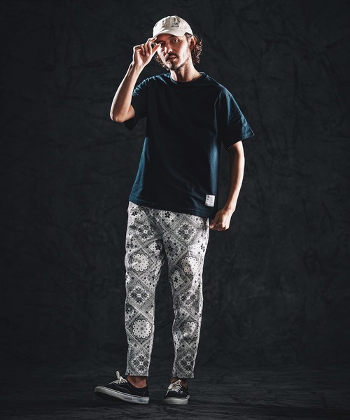wjk reluxe（ダブルジェーケーリラックス）の「mp14492-bandana pants イージーパンツ(WR26S-18)（その他パンツ・メンズ・ブルー/ブラック/ホワイト・L/M/S）」の9枚目の写真