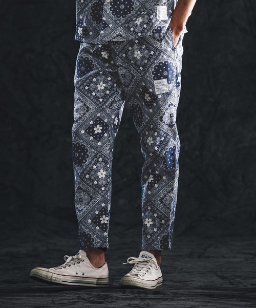 wjk reluxe（ダブルジェーケーリラックス）の「mp14492-bandana pants イージーパンツ(WR26S-18)（その他パンツ・メンズ・ブルー/ブラック/ホワイト・L/M/S）」の12枚目の写真