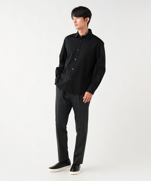 BEAMS HEART(ビームスハート)の「ラグジュアリー ポンチ シャツ(シャツ/ブラウス・メンズ・ホワイト/ブラック・X-LARGE/LARGE/MEDIUM/SMALL)」の16枚目の写真