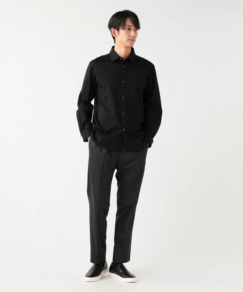 BEAMS HEART(ビームスハート)の「ラグジュアリー ポンチ シャツ(シャツ/ブラウス・メンズ・ホワイト/ブラック・X-LARGE/LARGE/MEDIUM/SMALL)」の17枚目の写真