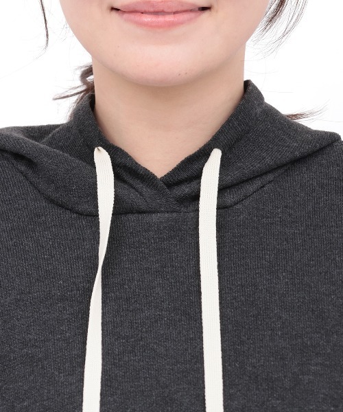 チチカカ（チチカカ）の「イェイエンブロイダリー スウェットライクニットフーディー（ニット/セーター・レディース・チャコールグレー/ピンク/アイボリー・FREE）」の14枚目の写真