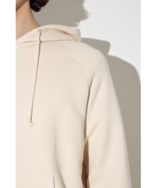 AZUL by moussy(アズールバイマウジー)の「裏毛ジップアップパーカー(パーカー・メンズ・アイボリー/ブラック/ダークカーキ・SMALL/MEDIUM/LARGE)」の13枚目の写真