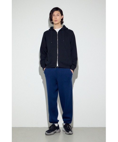 AZUL by moussy(アズールバイマウジー)の「裏毛ジップアップパーカー(パーカー・メンズ・アイボリー/ブラック/ダークカーキ・SMALL/MEDIUM/LARGE)」の21枚目の写真