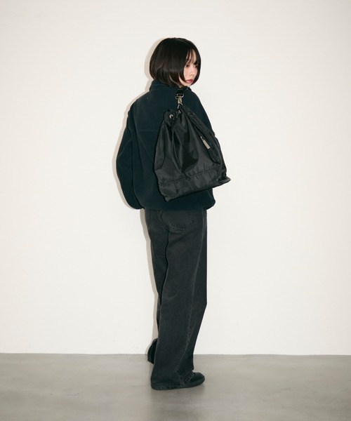 TONER(トナー)の「2WAYアーバンメタルバックパック/ロゴプレート付き(バックパック/リュック・レディース・ブラック/シルバー・FREE)」の15枚目の写真