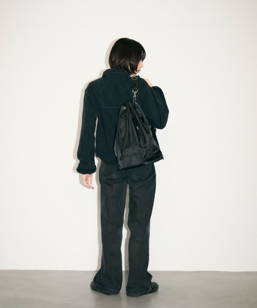 TONER(トナー)の「2WAYアーバンメタルバックパック/ロゴプレート付き(バックパック/リュック・レディース・ブラック/シルバー・FREE)」の18枚目の写真
