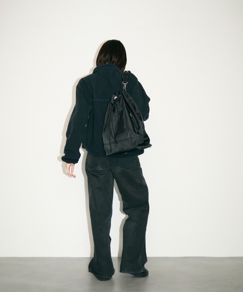 TONER(トナー)の「2WAYアーバンメタルバックパック/ロゴプレート付き(バックパック/リュック・レディース・ブラック/シルバー・FREE)」の19枚目の写真