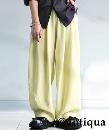 antiqua（アンティカ）の「ワイドタックパンツ（その他パンツ）」