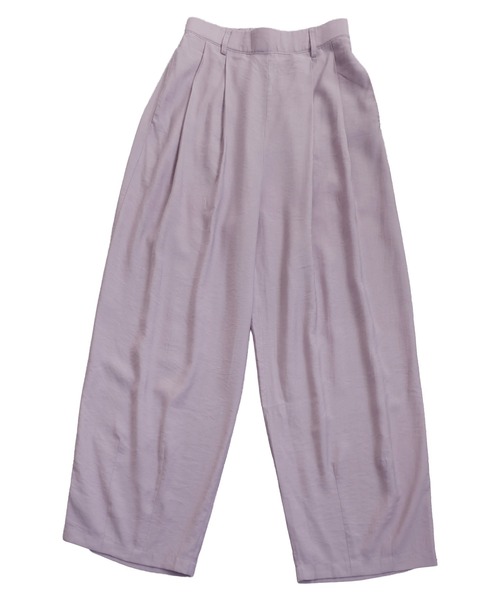 antiqua(アンティカ)の「ワイドタックパンツ(その他パンツ・レディース・イエロー/パープル/ブラック・LARGE/MEDIUM)」の17枚目の写真