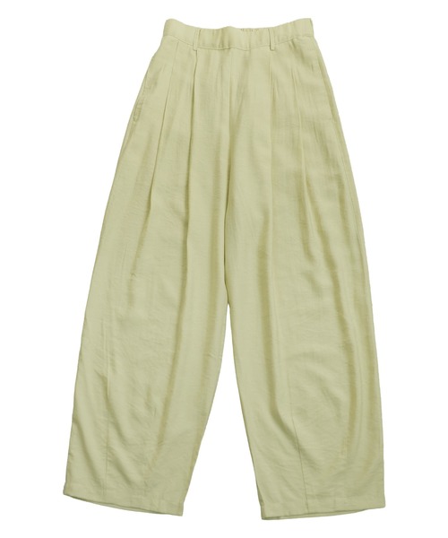 antiqua(アンティカ)の「ワイドタックパンツ(その他パンツ・レディース・イエロー/パープル/ブラック・LARGE/MEDIUM)」の18枚目の写真