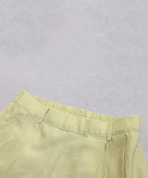 antiqua(アンティカ)の「ワイドタックパンツ(その他パンツ・レディース・イエロー/パープル/ブラック・LARGE/MEDIUM)」の19枚目の写真