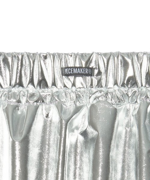 PIECEMAKER(ピースメーカー)の「NYLON SHIRRING PUMPKIN SKIRT (SILVER)(スカート・レディース・その他・FREE)」の5枚目の写真