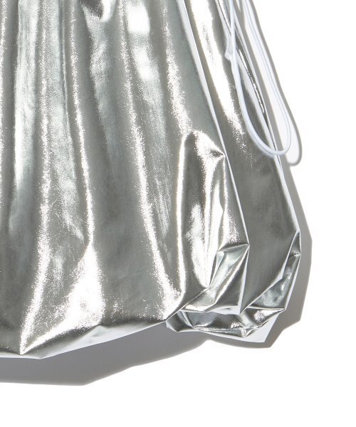 PIECEMAKER(ピースメーカー)の「NYLON SHIRRING PUMPKIN SKIRT (SILVER)(スカート・レディース・その他・FREE)」の7枚目の写真
