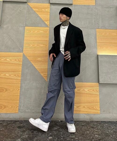 SSO-M(ソエム)の「エアダブルワイドパンツ(Grey Label)_ディブル(スウェットパンツ・メンズ・その他・S/M/L/XL)」の10枚目の写真