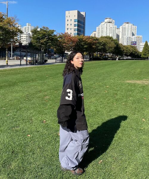 SSO-M(ソエム)の「エアダブルワイドパンツ(Grey Label)_ディブル(スウェットパンツ・メンズ・その他・S/M/L/XL)」の4枚目の写真